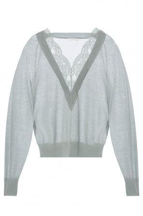 Openwork-trim sweater, zdjęcie 1 Openwork-trim sweater od Chloe
